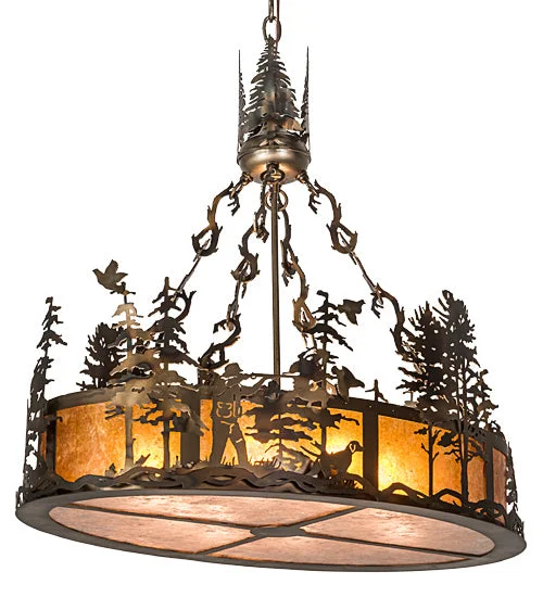 Steampunk Ceiling Lights with Gears, Cogs, and Brass AccentsSteampunk Ceiling Lights with Gears, Cogs, and Brass AccentsEight Light Pendant