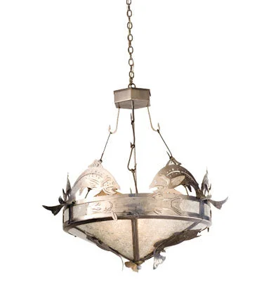 Art Nouveau Ceiling Lights with Organic, Flowing ShapesArt Nouveau Ceiling Lights with Organic, Flowing ShapesSix Light Inverted Pendant Art Nouveau Ceiling Lights with Organic, Flowing ShapesArt Nouveau Ceiling Lights with Organic, Flowing ShapesSix Light Inverted Pendant