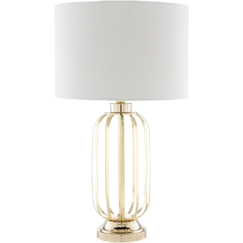 metal table lamps with a matte black finish for a sleek appearancemetal table lamps with a matte black finish for a sleek appearanceArtistic Weavers Baltic Caged Traditional 26.5-inch Table Lamp
