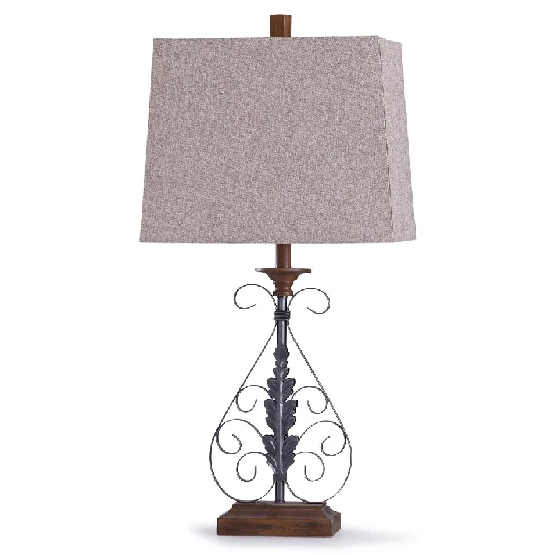 asian inspired table lamps with bamboo accents for a zen atmosphereasian inspired table lamps with bamboo accents for a zen atmosphereCopper Grove Chibombo Oil-rubbed Bronze and Wood Scroll Table Lamp with Tapered Beige Rectangular Shade