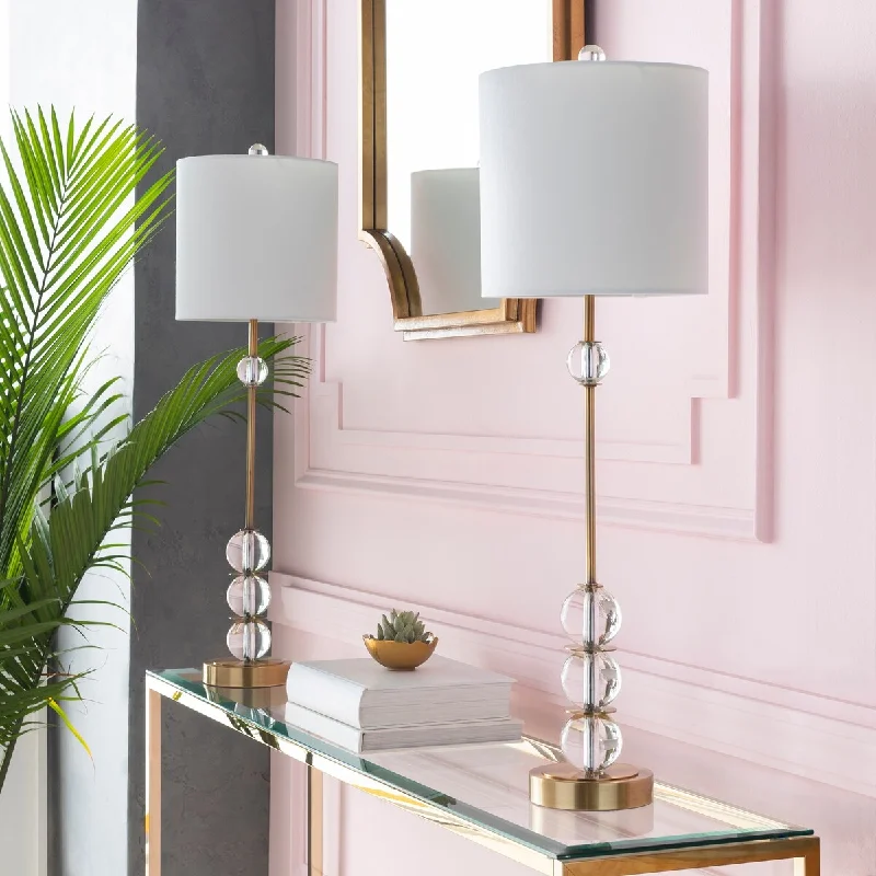 victorian style table lamps with ornate details for traditional homesvictorian style table lamps with ornate details for traditional homesFalstone Crystal 34-inch Buffet Table Lamp (Set of Two) - 10" x 10" x 34"