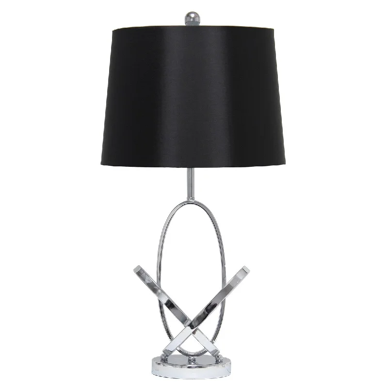 fabric table lamps with a linen shade for a relaxed and breathable lookfabric table lamps with a linen shade for a relaxed and breathable lookLalia Home 27.25" Glossy State-of-the-Art Modern Entwined Table Lamp - 27.25