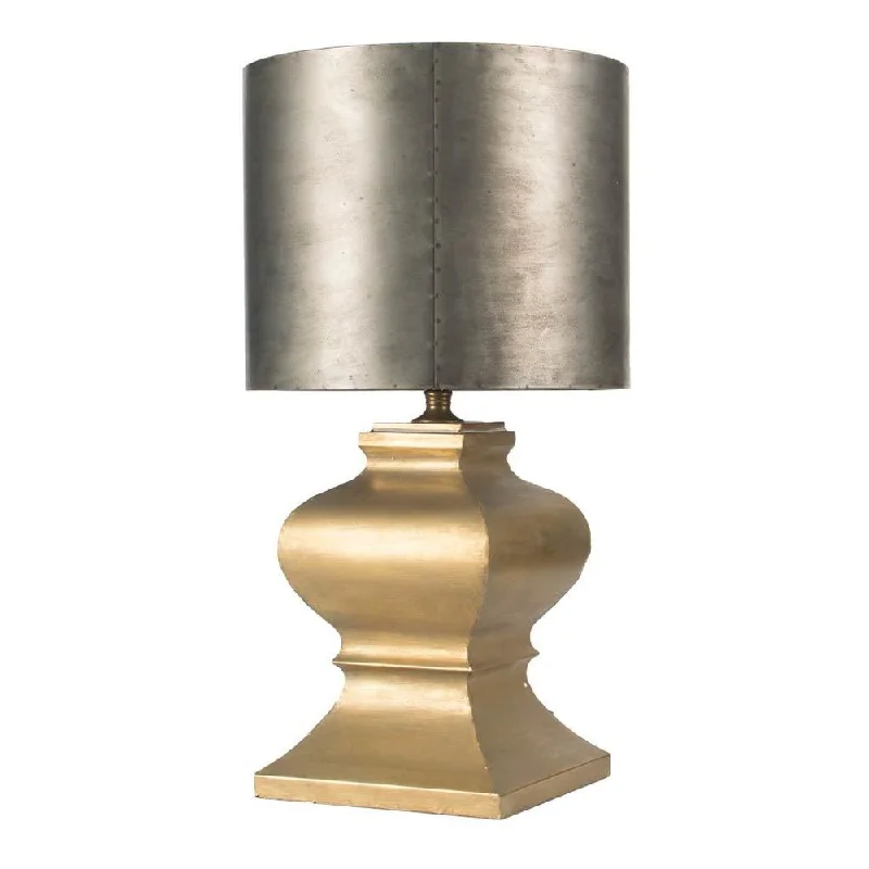 ceramic table lamps with hand painted designs for an artistic touchceramic table lamps with hand painted designs for an artistic touchMercana Trempo I Silver and Gold Metal Table Lamp - dISCO