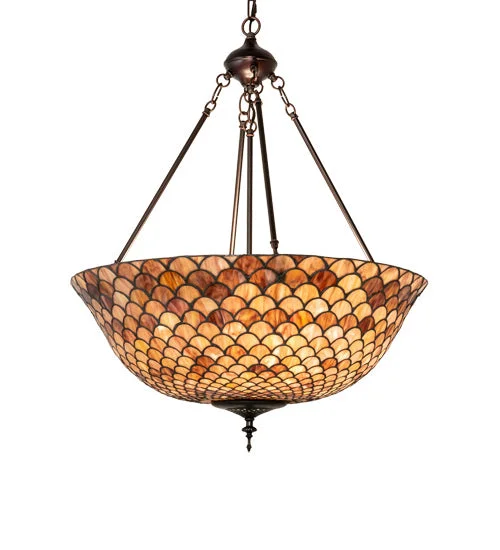 Japanese - Inspired Ceiling Lights with Shoji - Screen - like DiffusersJapanese - Inspired Ceiling Lights with Shoji - Screen - like DiffusersThree Light Pendant