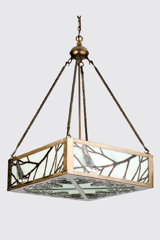 Contemporary Ceiling Lights with Unique, Abstract ShapesContemporary Ceiling Lights with Unique, Abstract ShapesFour Light Inverted Pendant