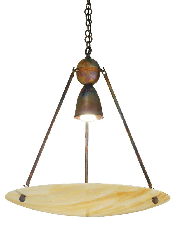 Industrial Style Ceiling Lights with Exposed Bulbs and Metal CagesIndustrial Style Ceiling Lights with Exposed Bulbs and Metal CagesOne Light Inverted Pendant
