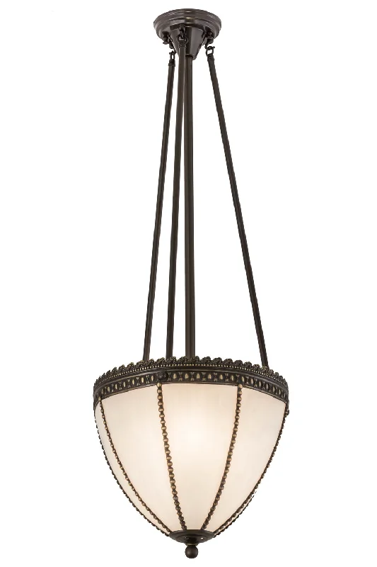 Bohemian Ceiling Lights with Beads, Tassels, and Colorful GlassBohemian Ceiling Lights with Beads, Tassels, and Colorful GlassTwo Light Inverted Pendant