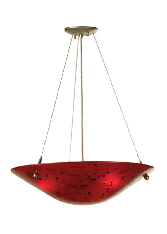 Bohemian Ceiling Lights with Beads, Tassels, and Colorful GlassBohemian Ceiling Lights with Beads, Tassels, and Colorful GlassThree Light Inverted Pendant