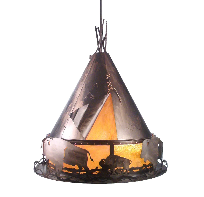 Gothic Ceiling Lights with Dark Metalwork and Pointed ArchesGothic Ceiling Lights with Dark Metalwork and Pointed ArchesEight Light Pendant