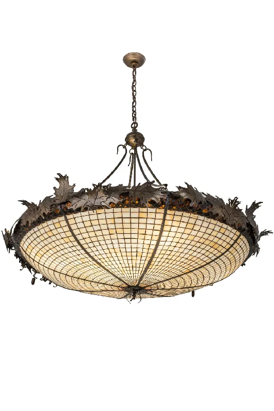 Art Nouveau Ceiling Lights with Organic, Flowing ShapesArt Nouveau Ceiling Lights with Organic, Flowing ShapesEight Light Pendant