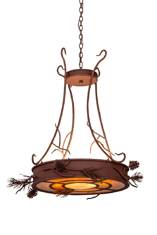 Chinese - Style Ceiling Lights with Red Lantern - Inspired DesignsChinese - Style Ceiling Lights with Red Lantern - Inspired DesignsFour Light Inverted Pendant
