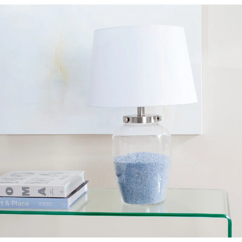 asian inspired table lamps with bamboo accents for a zen atmosphereasian inspired table lamps with bamboo accents for a zen atmosphereSAFAVIEH Lighting Alja 23-inch Clear Glass Table Lamp - 15"x15"x22.5" - 15Wx15Dx23H