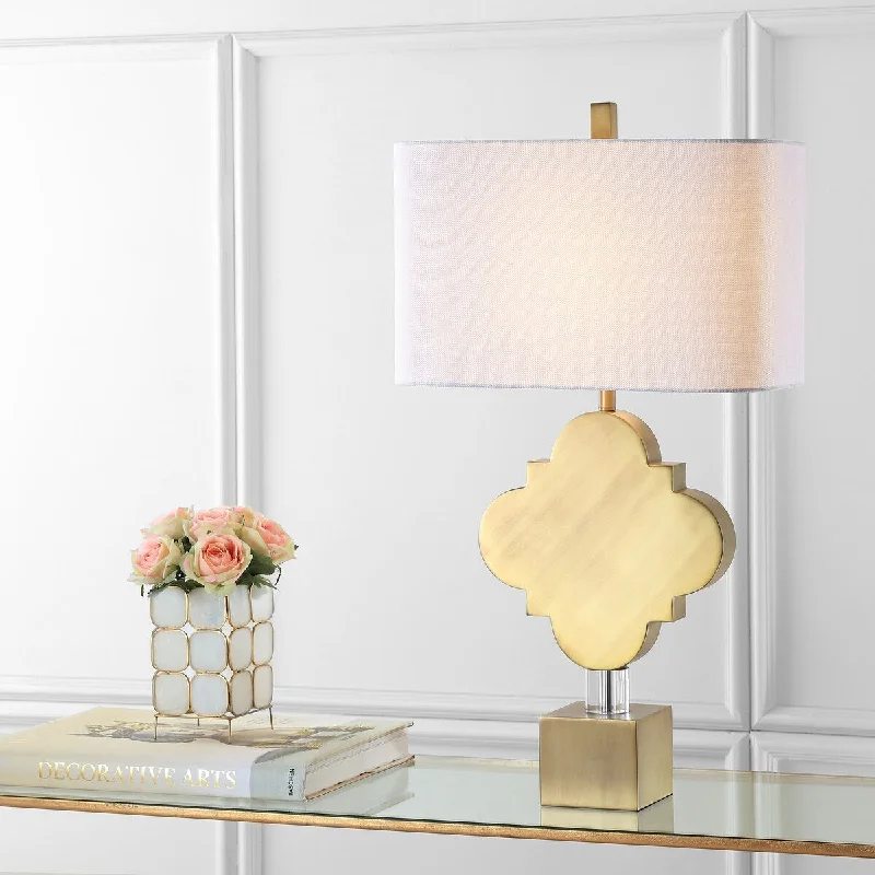 industrial style table lamps with exposed bulbs for loft apartmentsindustrial style table lamps with exposed bulbs for loft apartmentsSAFAVIEH Lighting Carmo 32-inch Gold LED Table Lamp - 18"x10"x31.5" - 18Wx10Dx32H