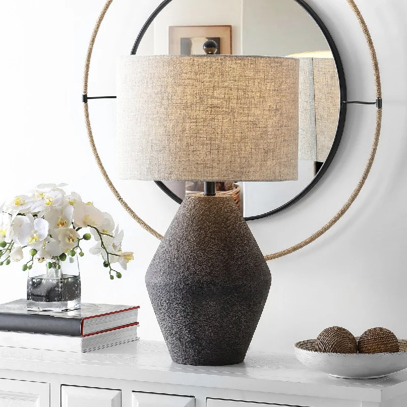 fabric table lamps with a linen shade for a relaxed and breathable lookfabric table lamps with a linen shade for a relaxed and breathable lookSAFAVIEH Lighting Fridbjorg Rustic 27-inch LED Table Lamp - 15" W x 15" L x 26.5" H - 15Wx15Dx27H fabric table lamps with a linen shade for a relaxed and breathable lookfabric table lamps with a linen shade for a relaxed and breathable lookSAFAVIEH Lighting Fridbjorg Rustic 27-inch LED Table Lamp - 15" W x 15" L x 26.5" H - 15Wx15Dx27H