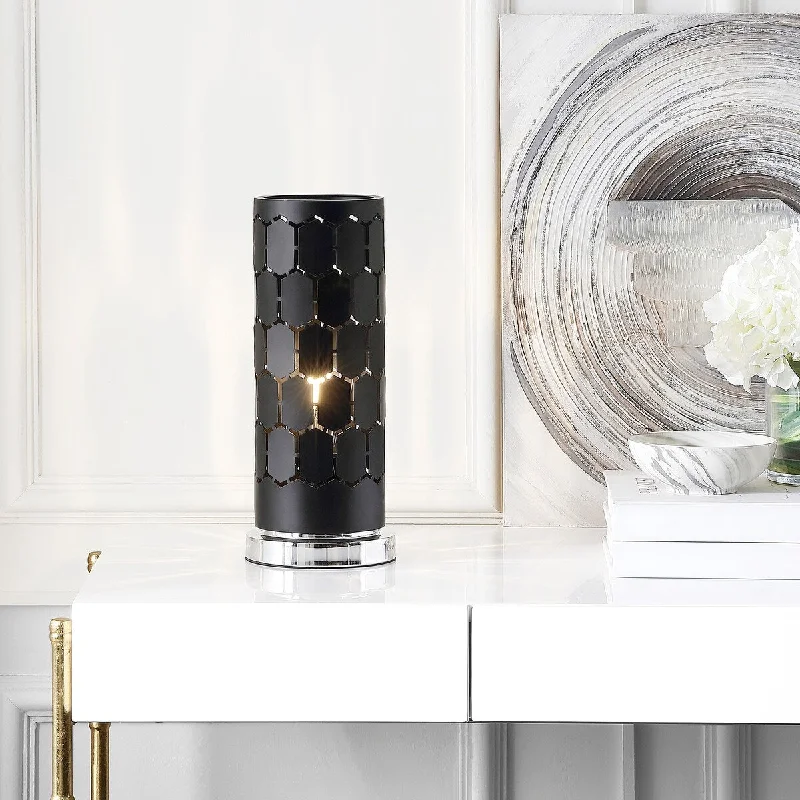 crystal table lamps with dazzling prisms for a glamorous effectcrystal table lamps with dazzling prisms for a glamorous effectSAFAVIEH Lighting Gloriana 13" Table Lamp - 5.5"x5.5"x13.3" - 6Wx6Dx13H crystal table lamps with dazzling prisms for a glamorous effectcrystal table lamps with dazzling prisms for a glamorous effectSAFAVIEH Lighting Gloriana 13" Table Lamp - 5.5"x5.5"x13.3" - 6Wx6Dx13H