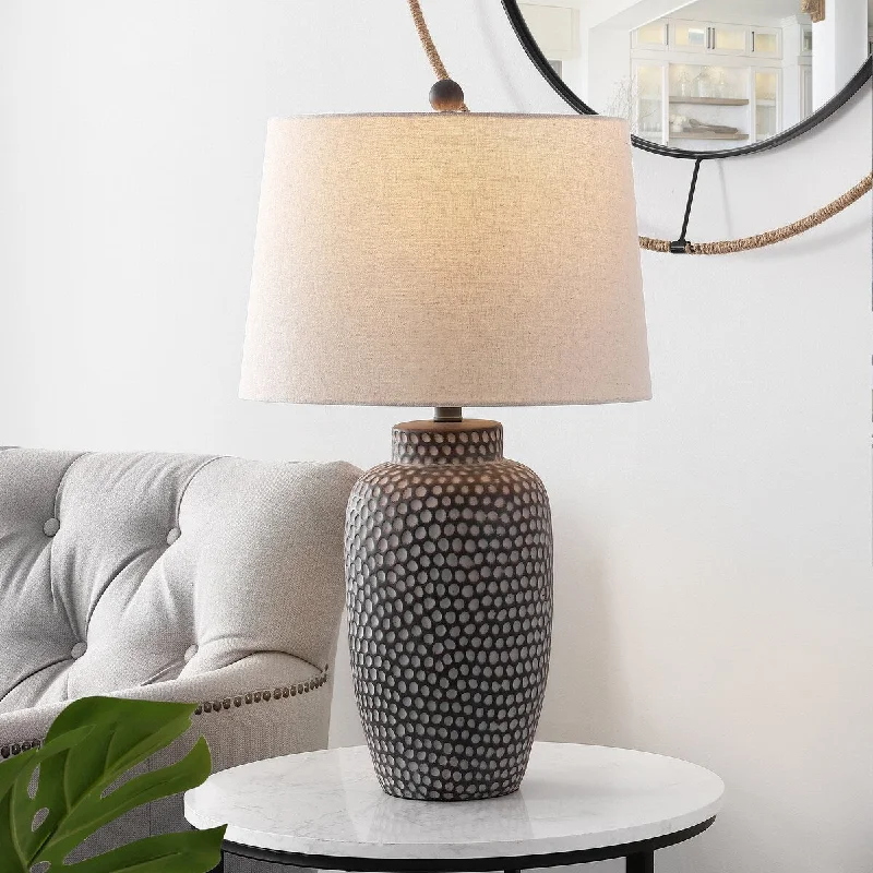 rustic farmhouse table lamps for cozy kitchensrustic farmhouse table lamps for cozy kitchensSAFAVIEH Lighting Gwendolene 26" Table Lamp - 15" W x 15" D x 26" H - 15Wx15Dx26H rustic farmhouse table lamps for cozy kitchensrustic farmhouse table lamps for cozy kitchensSAFAVIEH Lighting Gwendolene 26" Table Lamp - 15" W x 15" D x 26" H - 15Wx15Dx26H