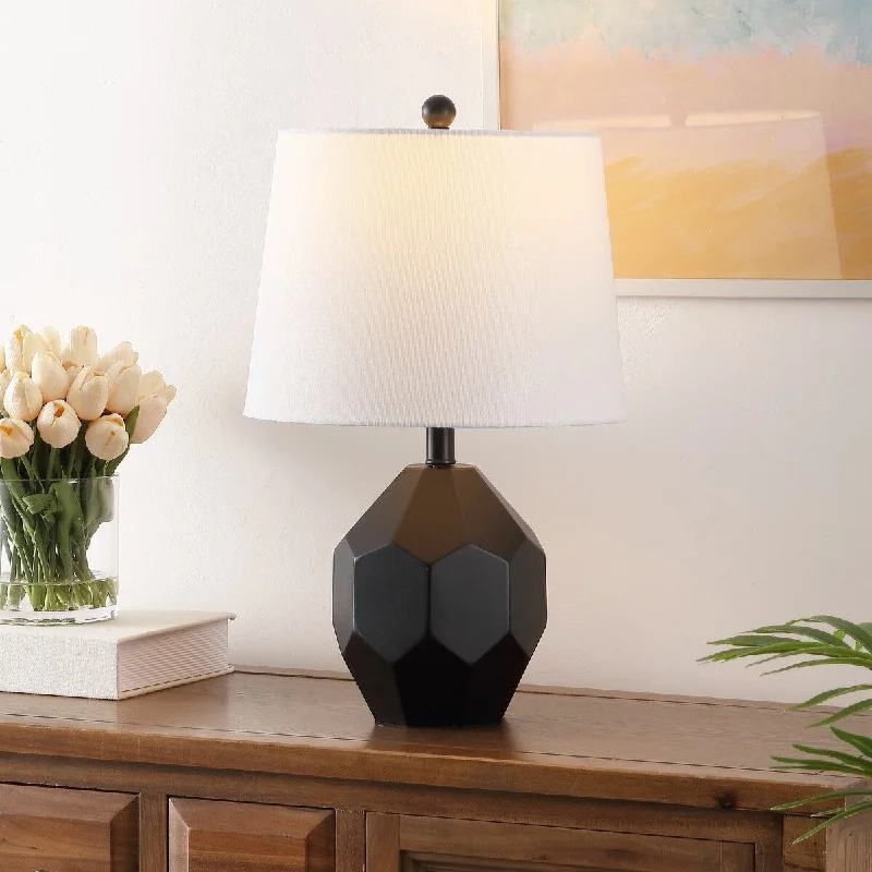ceramic table lamps with hand painted designs for an artistic touchceramic table lamps with hand painted designs for an artistic touchSAFAVIEH Lighting Katjusha Modern 20-inch Table Lamp - 12 In. W x 12 In. D x 20 In. H - 12Wx12Dx20H