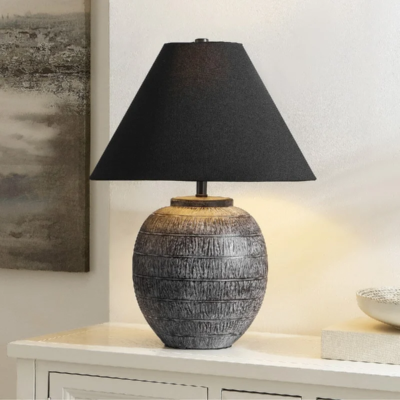 art deco table lamps with geometric shapes for a retro touchart deco table lamps with geometric shapes for a retro touchSAFAVIEH Lighting Kostja Modern Ceramic 22-inch Table Lamp (LED Bulb Included) - 16 In. W x 16 In. D x 22 In. H - 16Wx16Dx22H