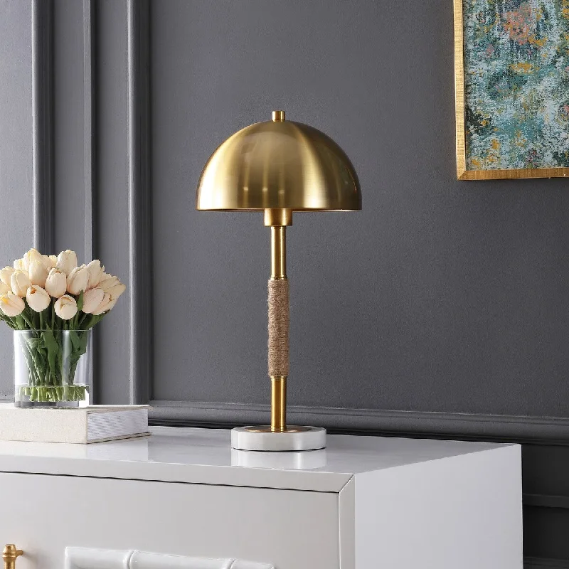 Brass/White