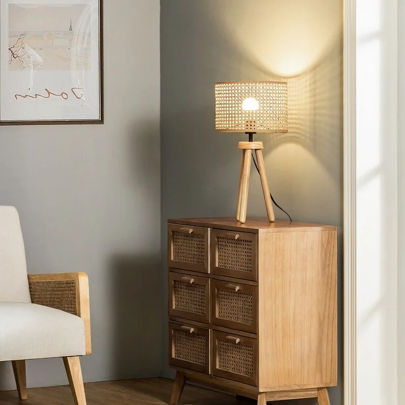 metal table lamps with a matte black finish for a sleek appearancemetal table lamps with a matte black finish for a sleek appearanceSolid Wood Rattan 21.3" Table Lamp with In-line Switch Control metal table lamps with a matte black finish for a sleek appearancemetal table lamps with a matte black finish for a sleek appearanceSolid Wood Rattan 21.3" Table Lamp with In-line Switch Control
