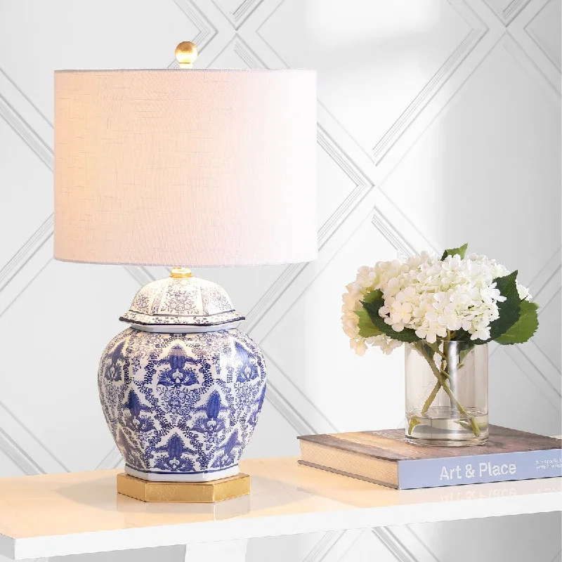 rustic farmhouse table lamps for cozy kitchensrustic farmhouse table lamps for cozy kitchensTaipei 25" Ginger Jar Ceramic/Metal LED Table Lamp, Blue/White by JONATHAN Y rustic farmhouse table lamps for cozy kitchensrustic farmhouse table lamps for cozy kitchensTaipei 25" Ginger Jar Ceramic/Metal LED Table Lamp, Blue/White by JONATHAN Y